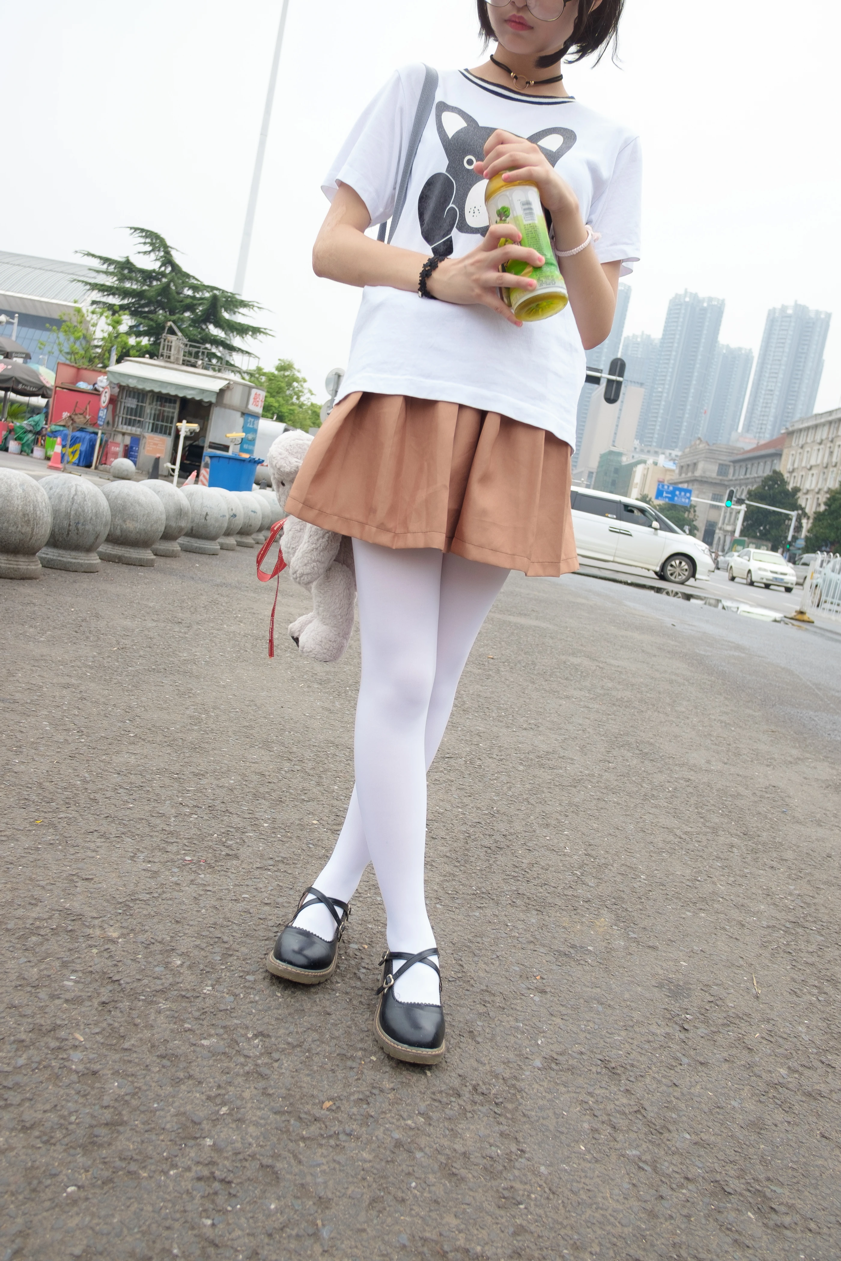 森萝财团 [BETA-004] 高中女生JK白丝外拍 [113P]插图4